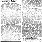 James Arness is a Non-Typical Cowboy Actor
