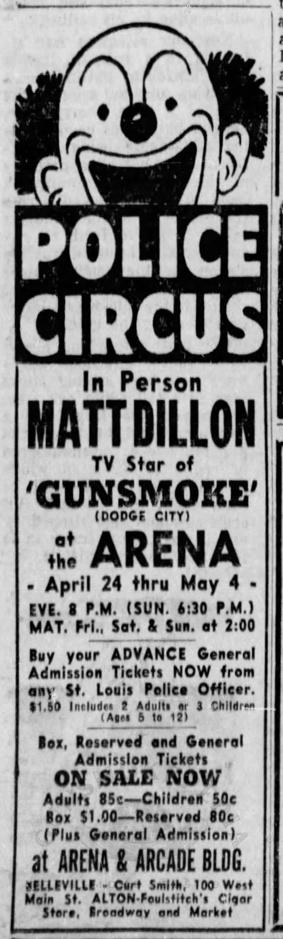 Police Circus starring James Arness